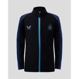 Image of Castore Newcastle United Travel Jacket Junior - Blue