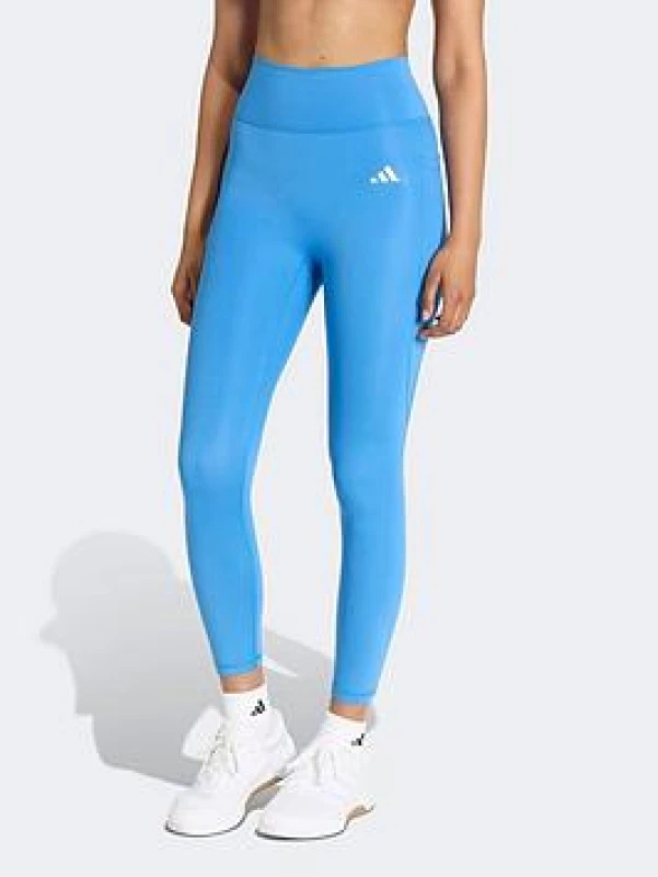Image of Womens 7/8 leggings adidas Optime Essentials Bleu Female L