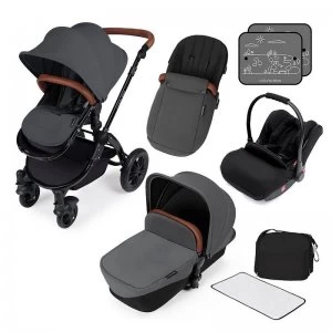 image of Ickle Bubba Stomp v3 All In One Travel System with Isofix Base Gr...