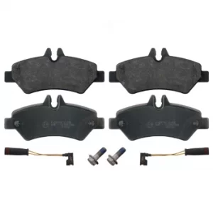 Brake Pad Set 16708 by Febi Bilstein Rear Axle