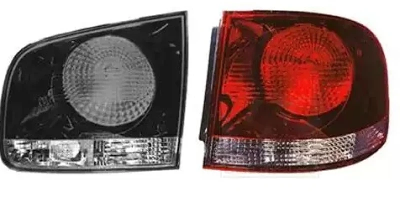 Image of VAN WEZEL 5847932 Rear light Outer section, without bulb holder, Right Combination Rearlight (391)