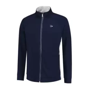 image of Dunlop Club Knit Jacket Mens - Blue