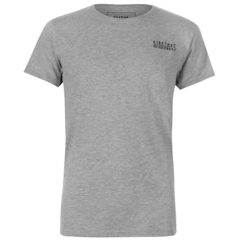 image of Firetrap Trek T Shirt - Grey