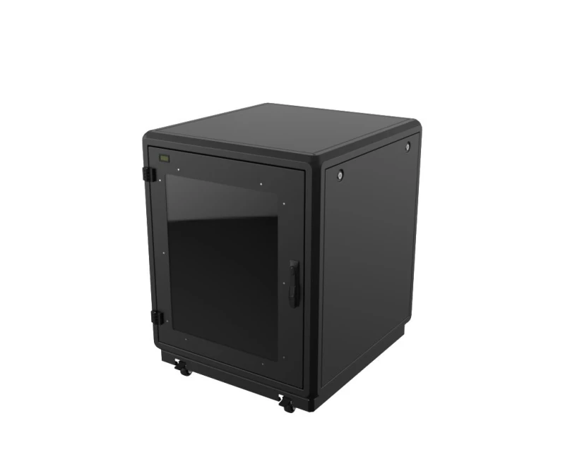 Image of Lanview RDLAK16U758BL rack cabinet 16U Black