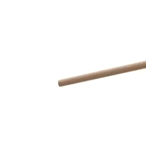 Image of Moderix Beech Dowel Flutted Wood Rod Pegs 1m - Diameter 10mm, Pack of 1