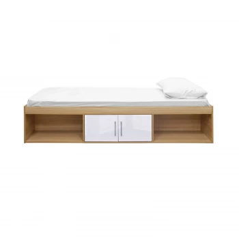 Image of Dakota Cabin Bed Oak - White