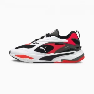 Womens PUMA Rs-Fast Sneakers, Black/White/Red Blast Size 6 Shoes