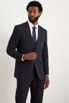 Image of Tailored Fit Navy Essential Suit Jacket