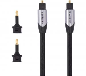 image of Sandstrom AV Silver Series Digital Optical Cable 2m