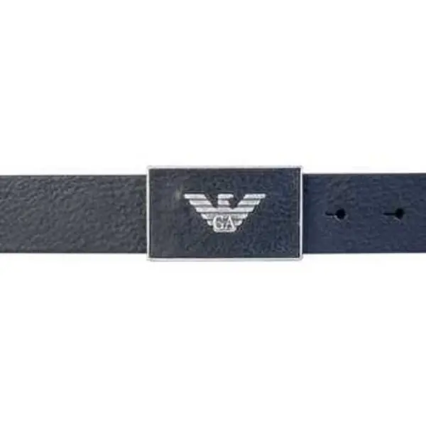 Image of Armani Y4S196YDC0G_80001black mens Belt in Black. Sizes available:85,90,95,100,105