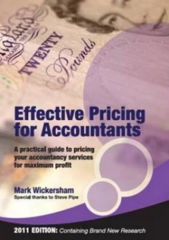 Image of Effective Pricing for Accountants by Mark Wickersham Paperback