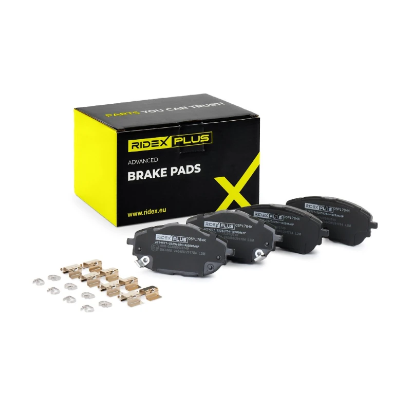 Image of RIDEX PLUS Brake pad set RIDEX PLUS 402B0861P
