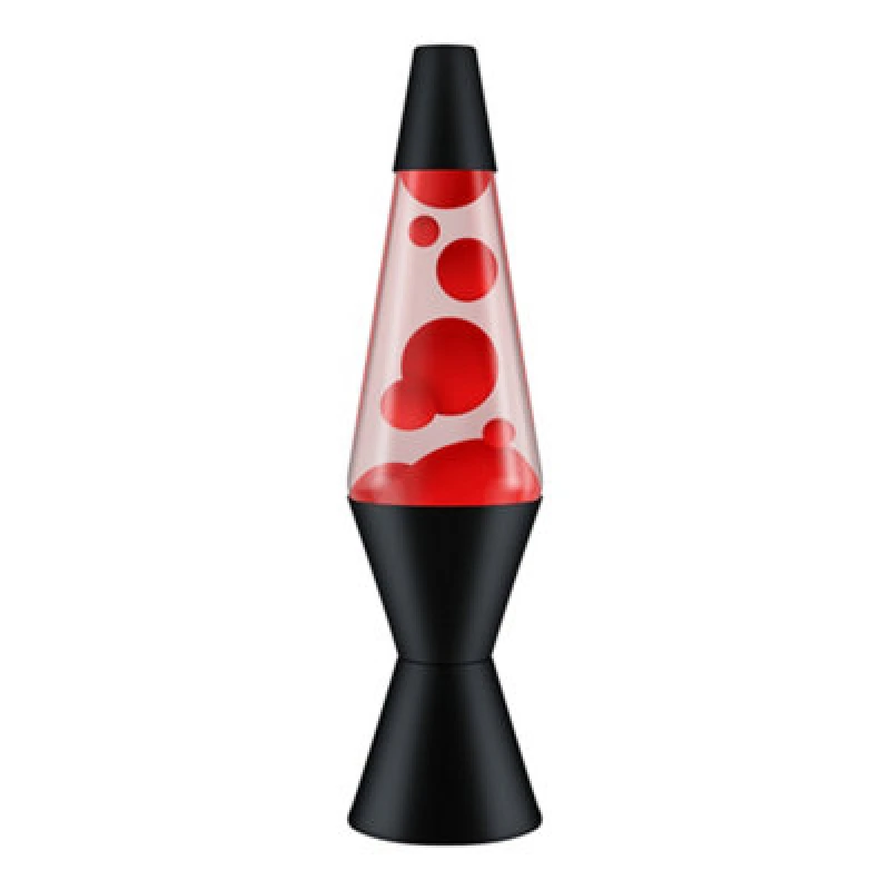 Image of Original Lava Lamp 14.5" LAVA Lamp (Red/Clear) Red