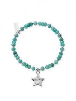 Chlobo Cubic Zirconia Quinary Star Bracelet