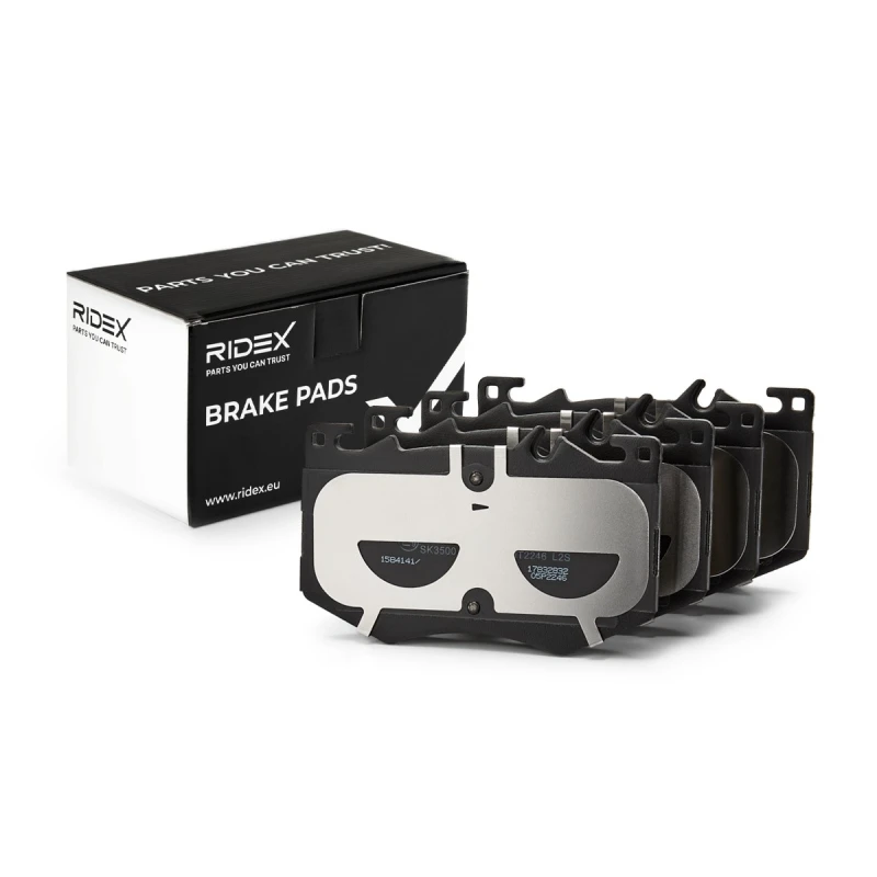 Image of RIDEX Brake pad set RIDEX 402B1681