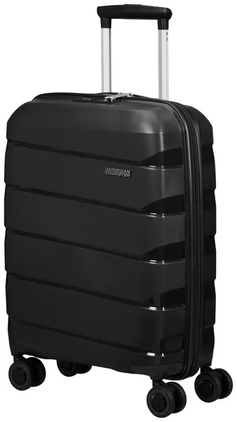 image of American Tourister Airmove VZDVK Spinner Cabin Hardshell Black Suitcase