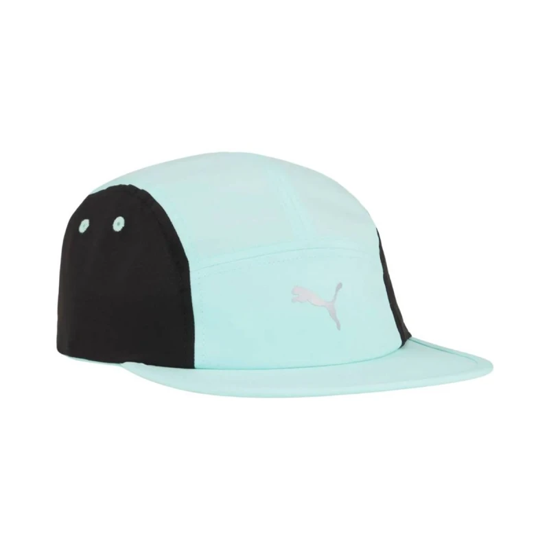 Image of Puma 5 Panel Blue Black Cap