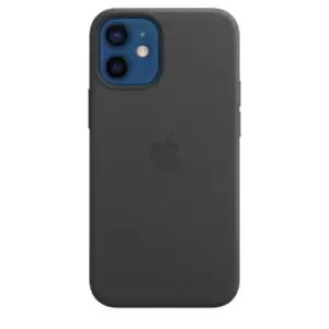 Image of Apple iPhone 12 Mini Leather Case with MagSafe Black MHKA3ZM/A