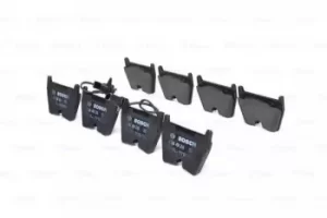Image of Bosch 0986494216 BP1152 Brake Pad Set Disc Brake Front Axle
