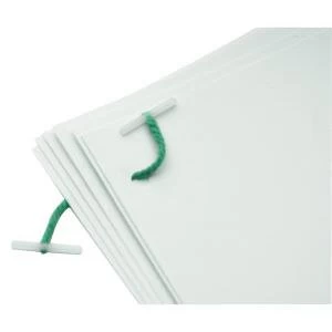 Image of Q-Connect Plastic Treasury Tag 101mm Pack of 100 KF04573