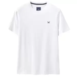Image of Crew Clothing Mens Classic Tee Optic White Large