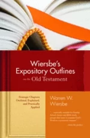 Image of wiersbes expository outlines on the old testament strategic chapters outlin
