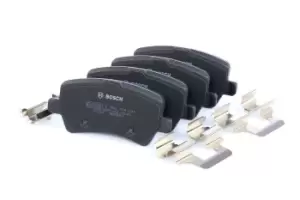 Image of Bosch Brake pad set 0 986 494 641 Brake pads,Brake pad set, disc brake FORD,VOLVO,LAND ROVER,S-MAX (WA6),GALAXY (WA6),XC60 (156),V70 III (135)