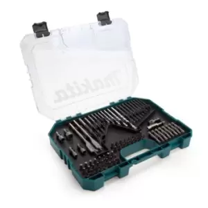 Image of Makita E-15126 1/4" Hex Drill & Bit Set (75 Piece)