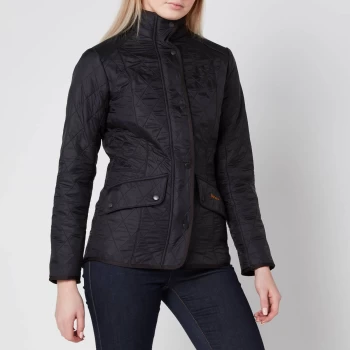 Image of Barbour Womens Cavalry Polarquilt Jacket - Black - UK 14