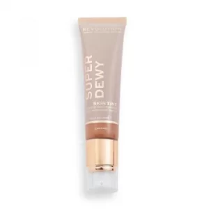 Image of Makeup Revolution Superdewy Tinted Moisturiser Caramel