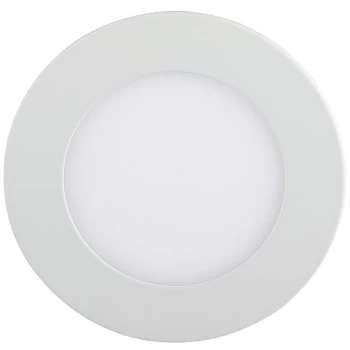 image of V-tac - VT6294 Round 3W LED Slim Panel Ceiling Recessed Down Light SMD Chip 6400K