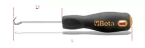 Image of Beta Tools 1687U Engineer's Precision Scriber Hook Tip L1: 80mm 016870115