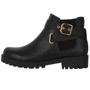 image of Miso Cojito Child Girls Ankle Boots - Black