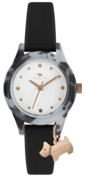 Image of Radley Womens Dark Tortoise Silicone Strap RY2732 Watch