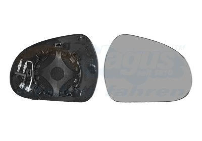 Image of VAN WEZEL Wing mirror glass VAN WEZEL 4042838