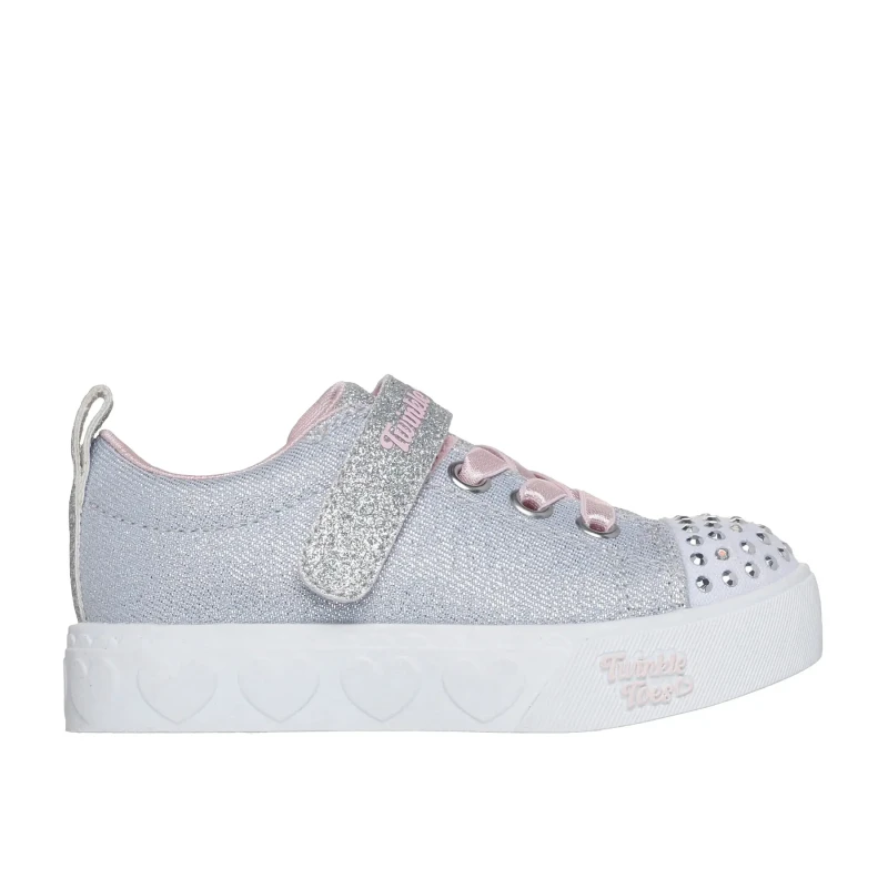 Image of Baby girl Trainers Skechers Heart Steps Shimmer Sweetie Argente Female 21