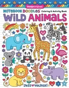 Image of Notebook Doodles Wild Animals : Coloring & Activity Book