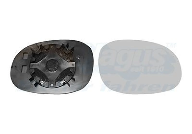 Image of VAN WEZEL Wing mirror glass VAN WEZEL 0917832