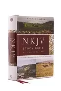 Image of nkjv study bible hardcover burgundy full color comfort print the complete r
