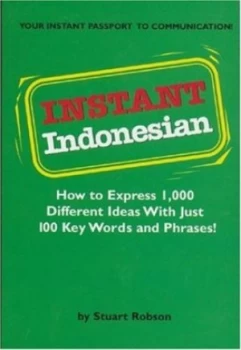 Image of Instant Indonesian by Stuart Robson Book