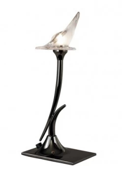 Image of Table Lamp 1 Light G9, Black Chrome