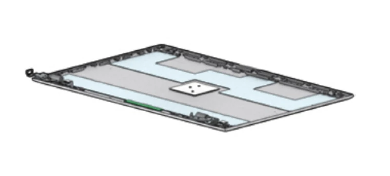 Image of HP L09575-001 laptop spare part Display cover