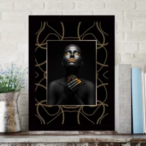 Image of SC0146650637 Multicolor Decorative Framed MDF Painting