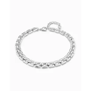 image of Femme Fatale Silver Metal Necklace