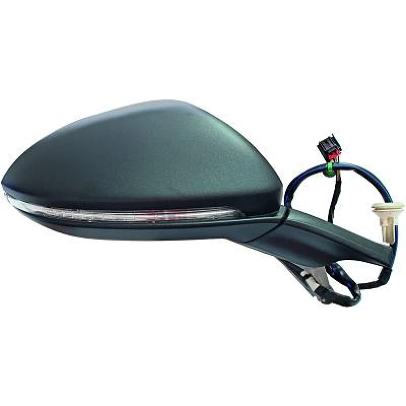Image of DIEDERICHS 2216324 Wing mirror Right, Complete Mirror, primed Outside Mirror (50)