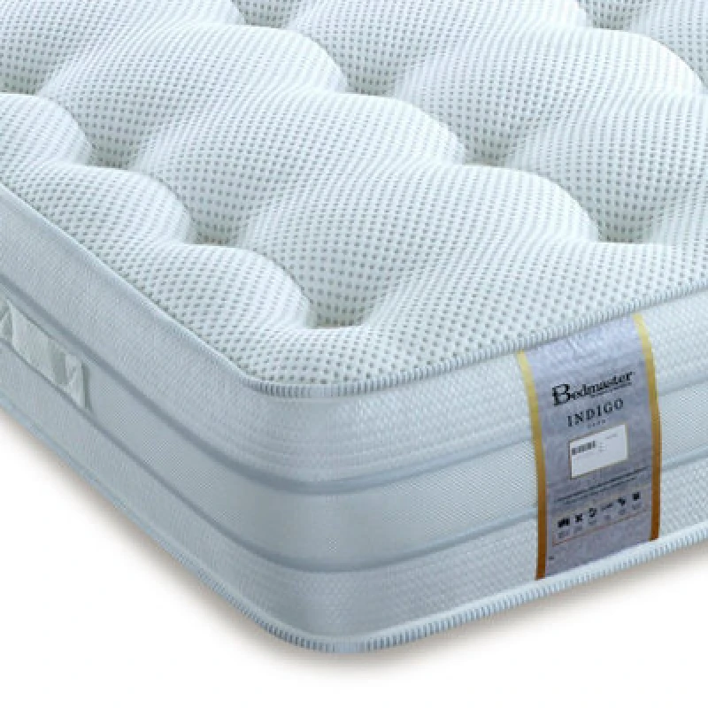 Image of Bedmaster Indigo 2000 Pocket Sprung Cool Foam Mattress White