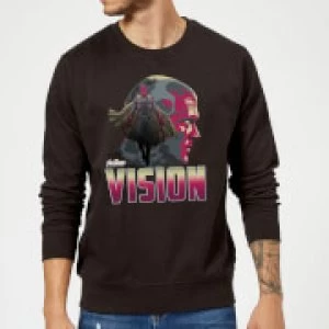 Image of Avengers Vision Sweatshirt - Black