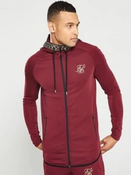 image of SikSilk Cartel Athlete Hoodie - Burgundy