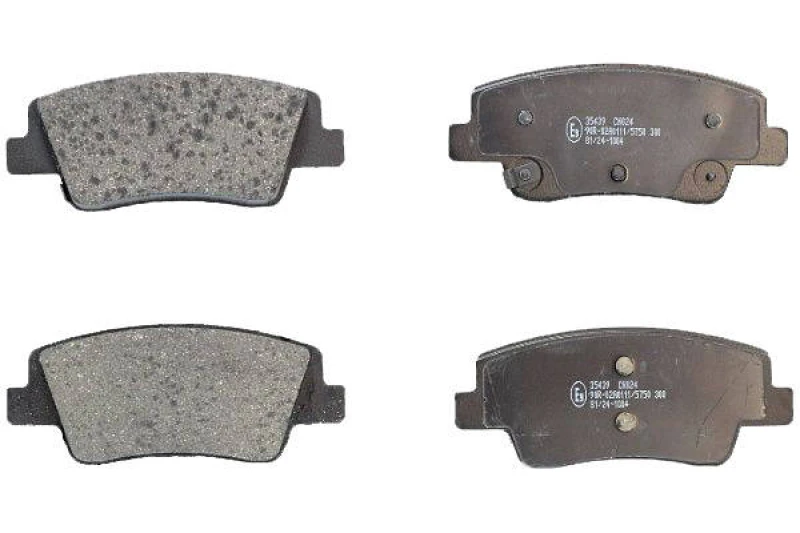 Image of A.B.S. 35439 Brake pad set with acoustic wear warning Brake Pad Set,disc brake (402)