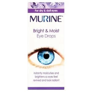 Image of Murine Bright Moist Eye Drops 15ml